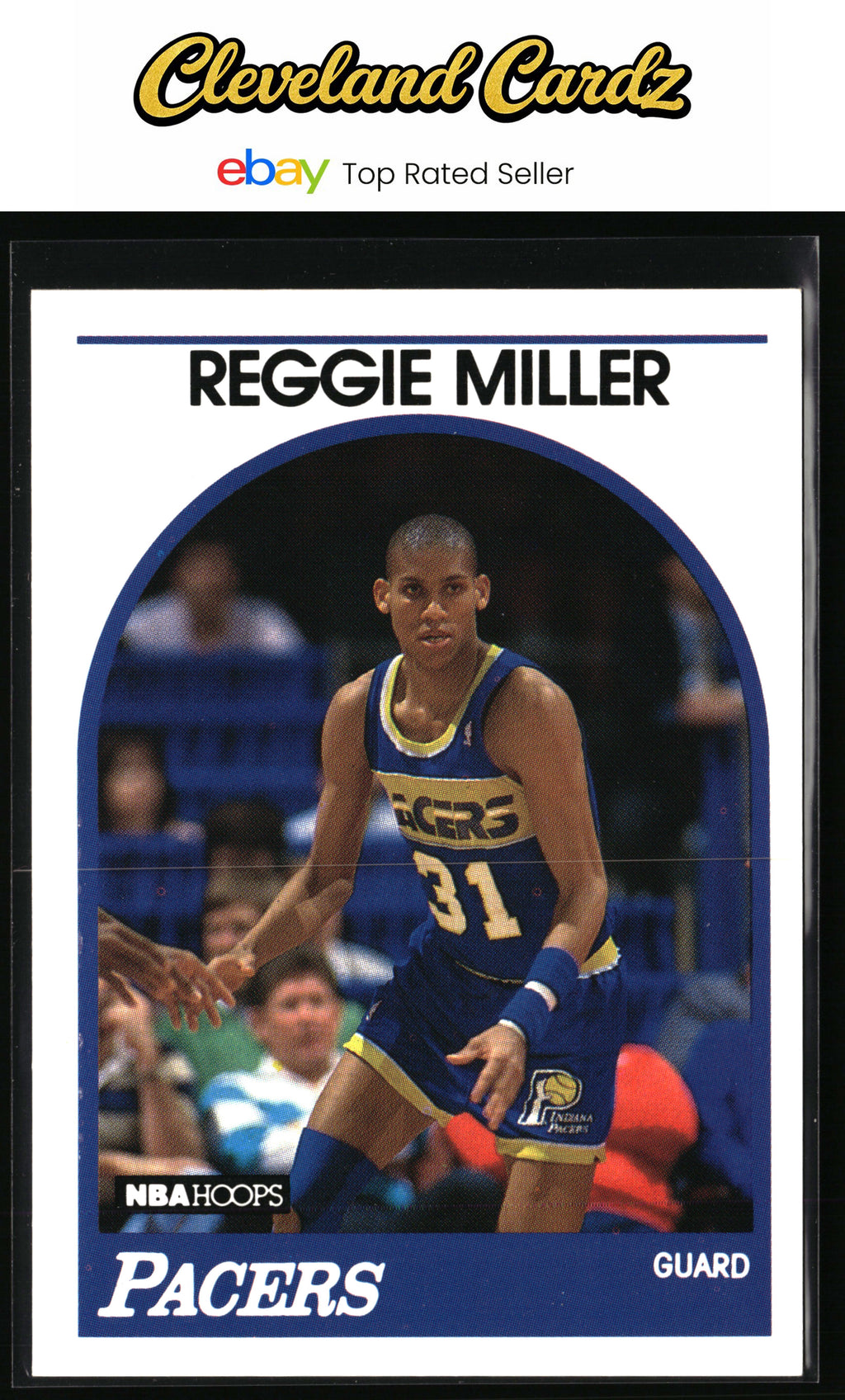 1989-90 Hoops #29 Reggie Miller