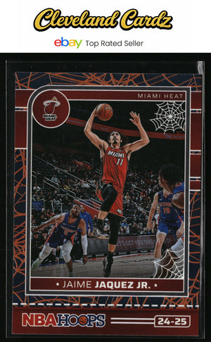 2024-25 Hoops Haunted Hoops #97 Jaime Jaquez Jr. Holo Webs