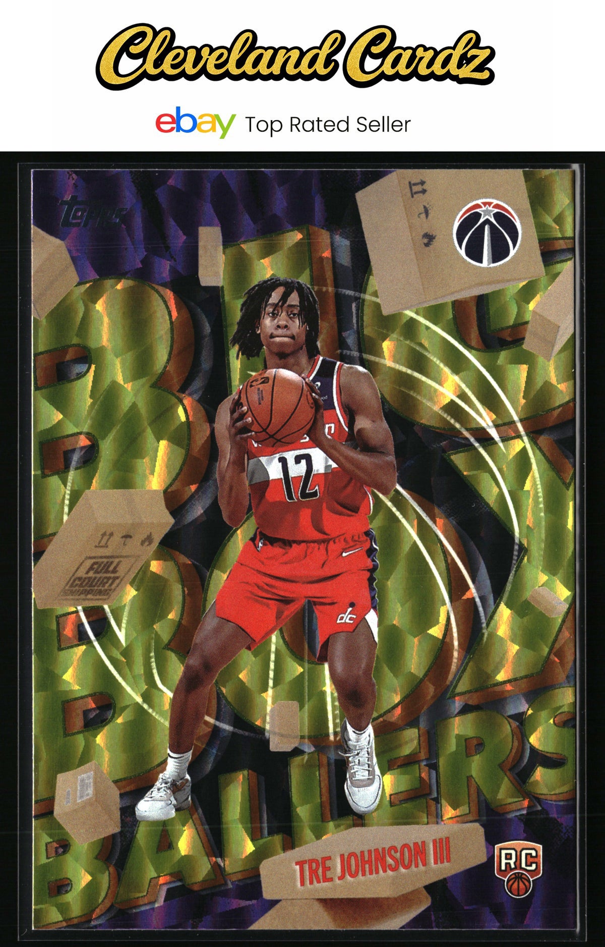 2025-26 Topps #BB-6 Tre Johnson III Big Box Ballers