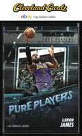 2023-24 Hoops #4 LeBron James Pure Players