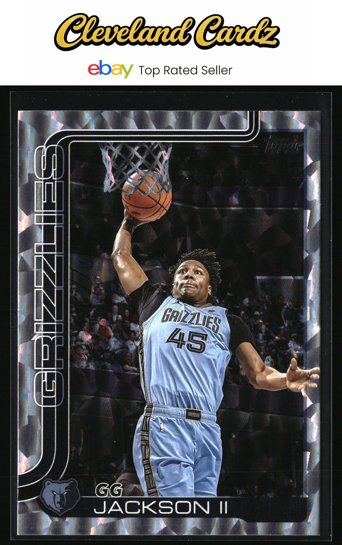 2025-26 Topps #249 GG Jackson II Crackleboard