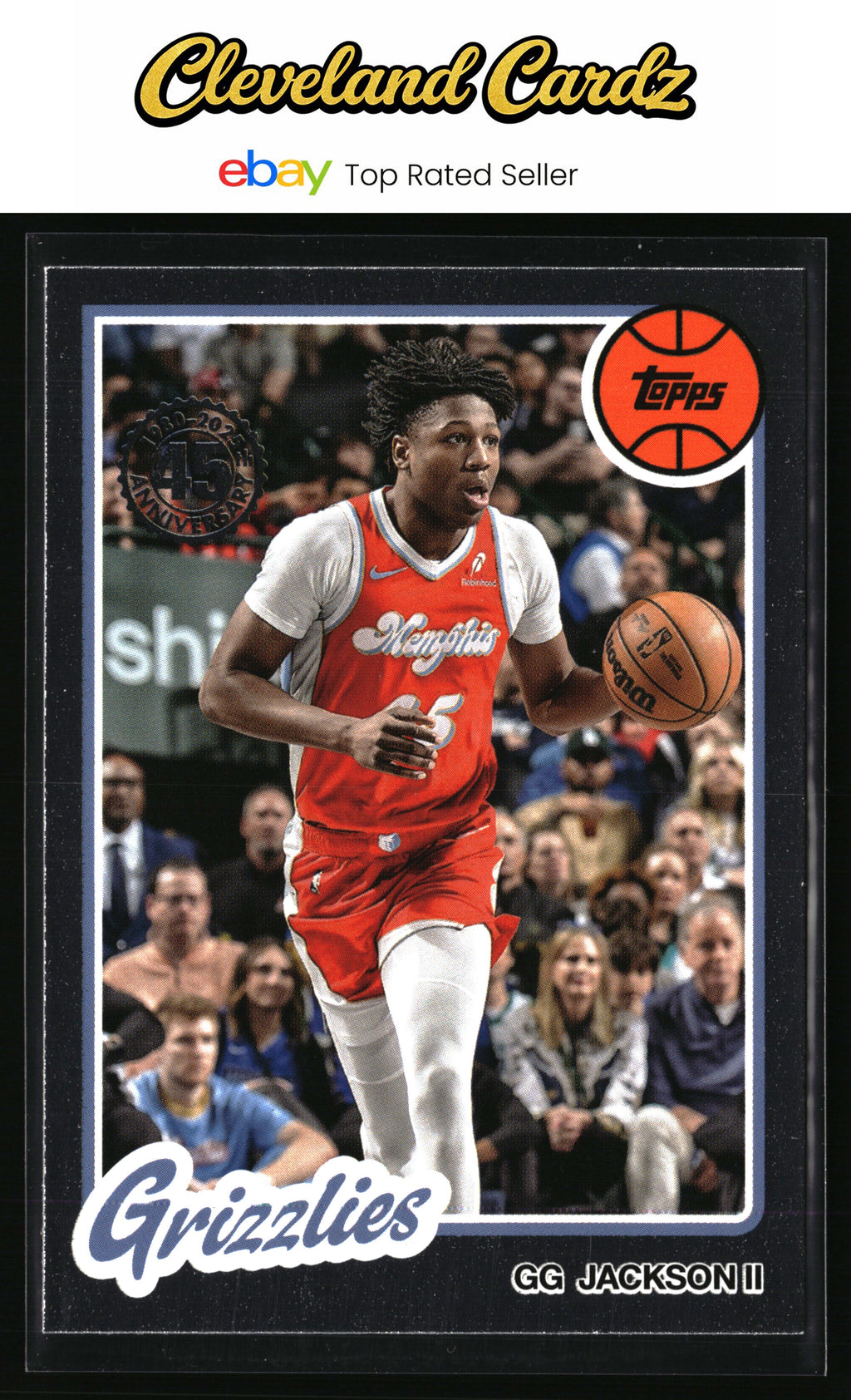 2025-26 Topps #80BK-34 GG Jackson II 1980-81 Topps Basketball
