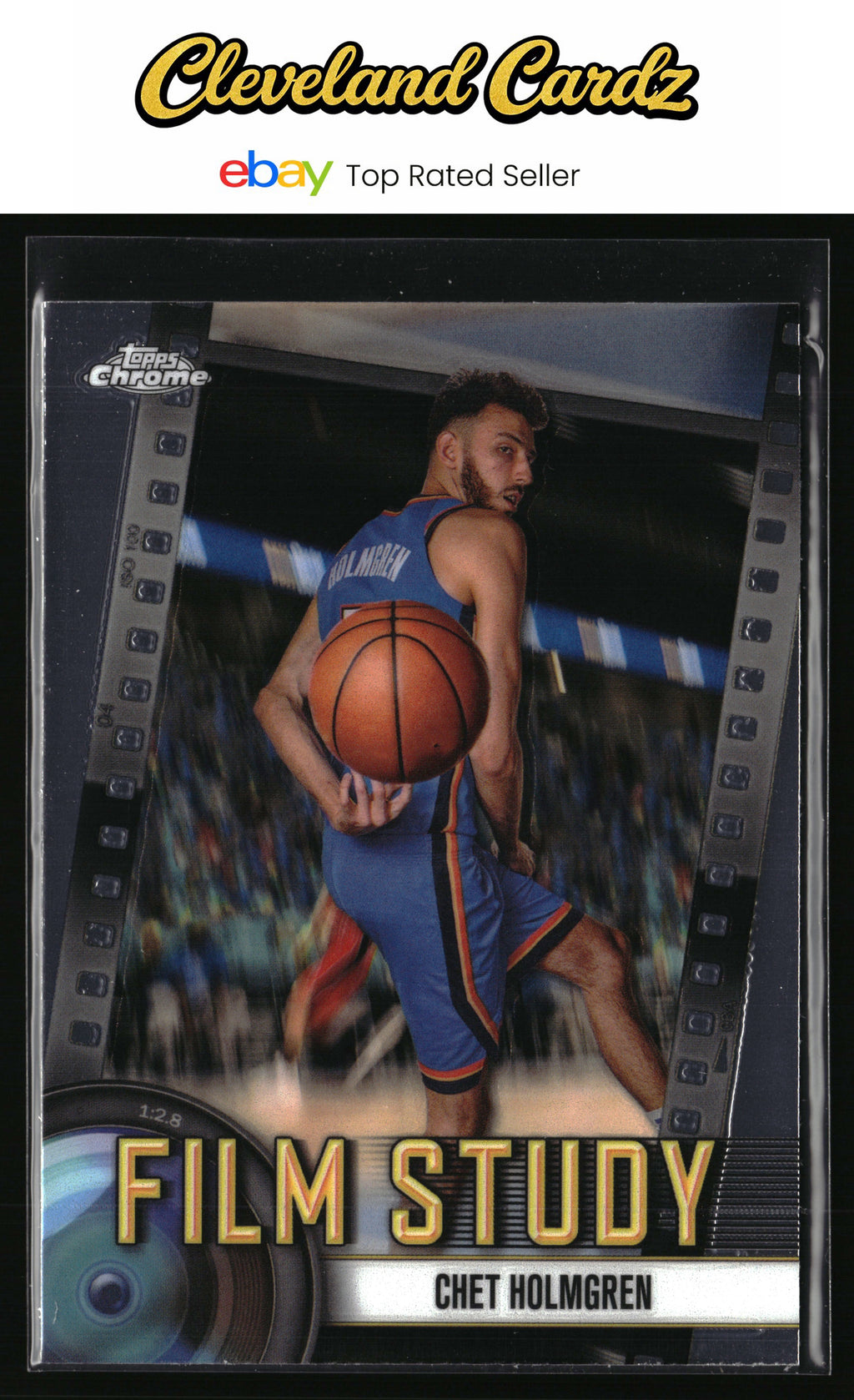 2024-25 Topps Chrome #FS-12 Chet Holmgren Film Study