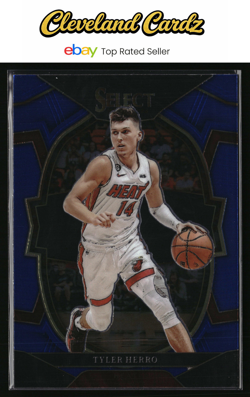 2022-23 Panini Select #43 Tyler Herro Blue