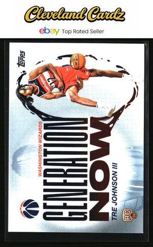 2025-26 Topps #GN-6 Tre Johnson III Generation Now