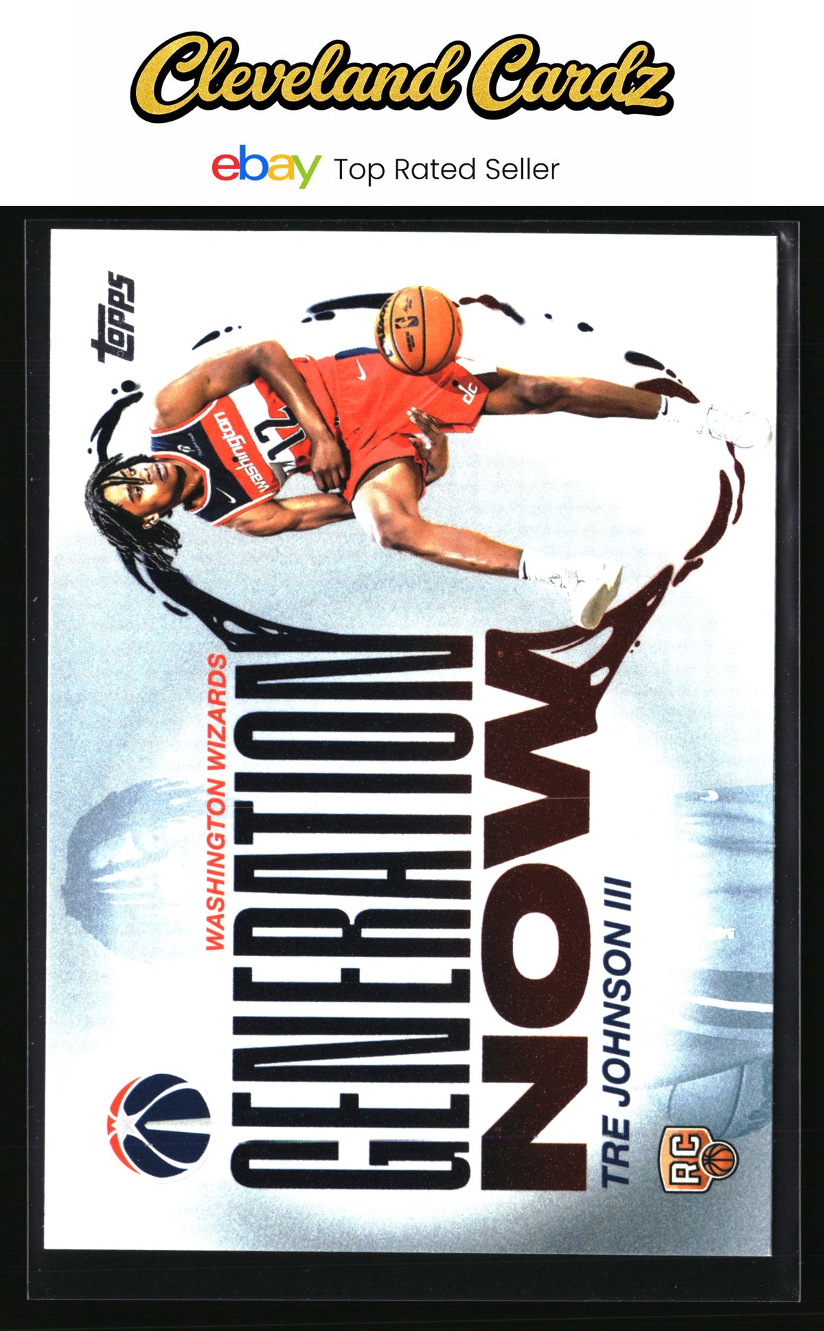 2025-26 Topps #GN-6 Tre Johnson III Generation Now