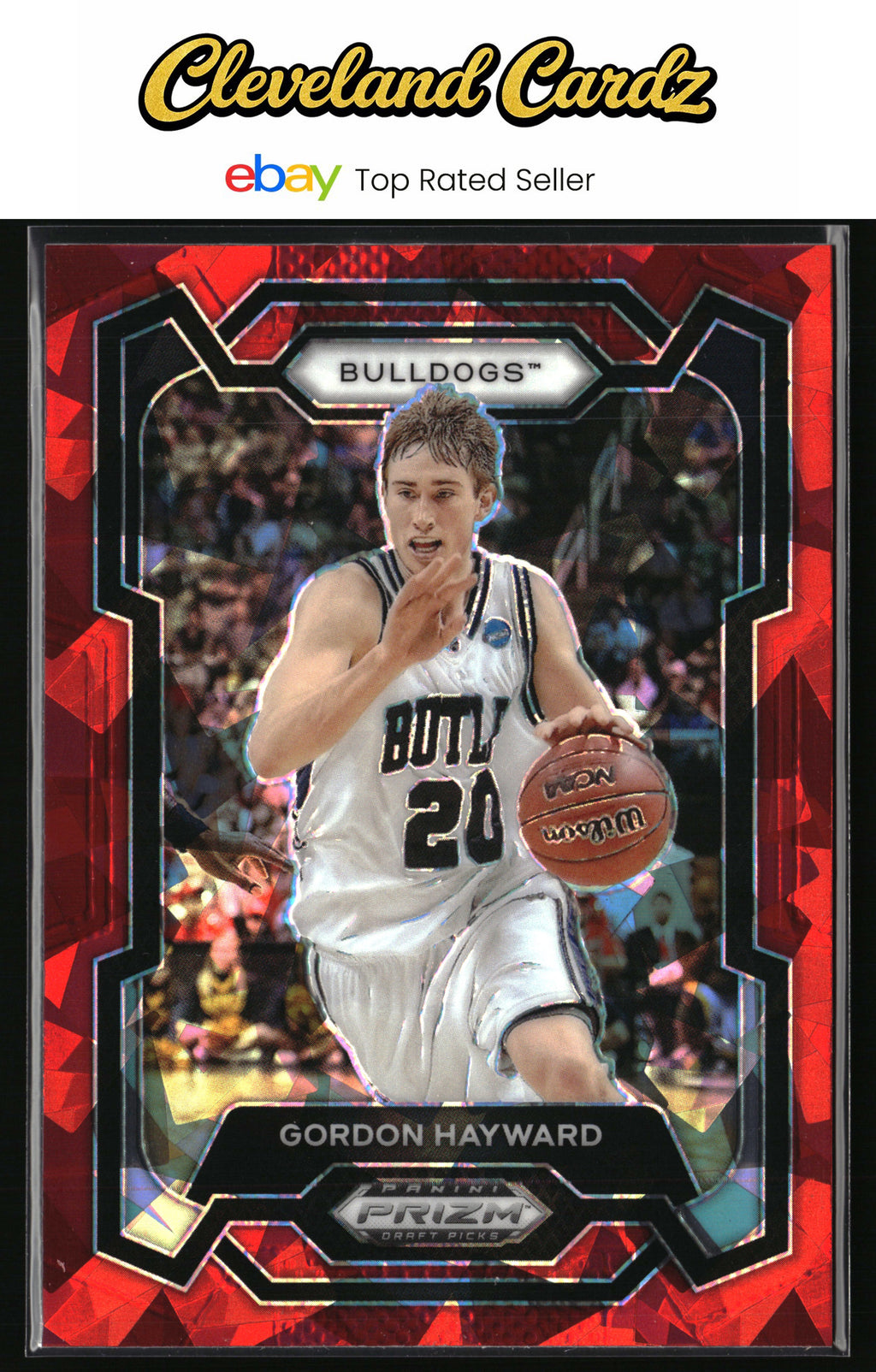 2024 Panini Prizm Draft Picks #74 Gordon Hayward Prizm Red Ice