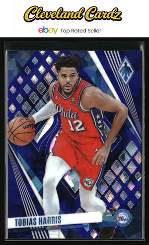 2023-24 Panini Phoenix #53 Tobias Harris Phoenix Blue Ice