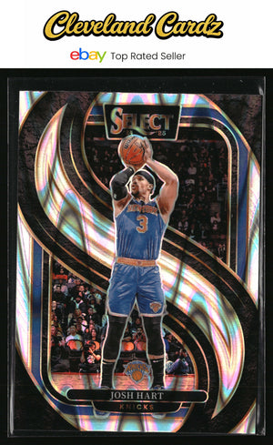2024-25 Panini Select #134 Josh Hart Tectonic Prizm