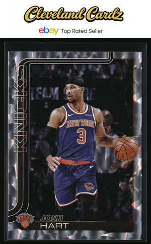 2025-26 Topps #16 Josh Hart Crackleboard