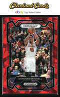 2024 Panini Prizm Draft Picks #75 Donovan Mitchell Prizm Red Ice
