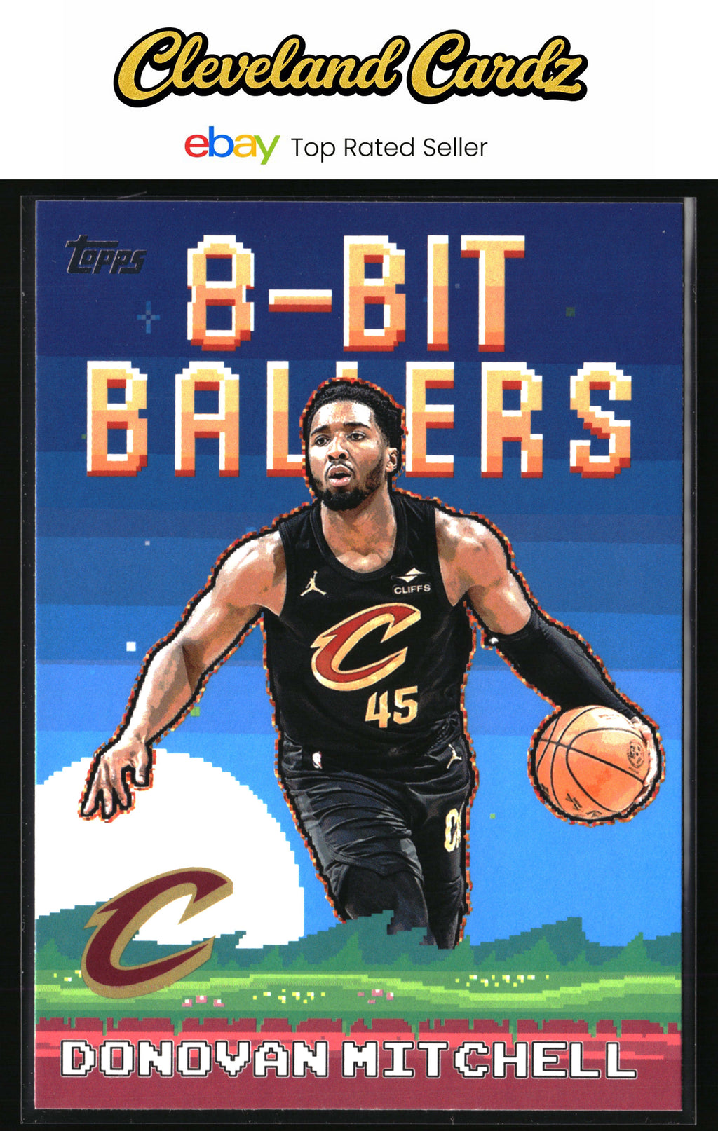 2025-26 Topps #8B-11 Donovan Mitchell 8-Bit Ballers