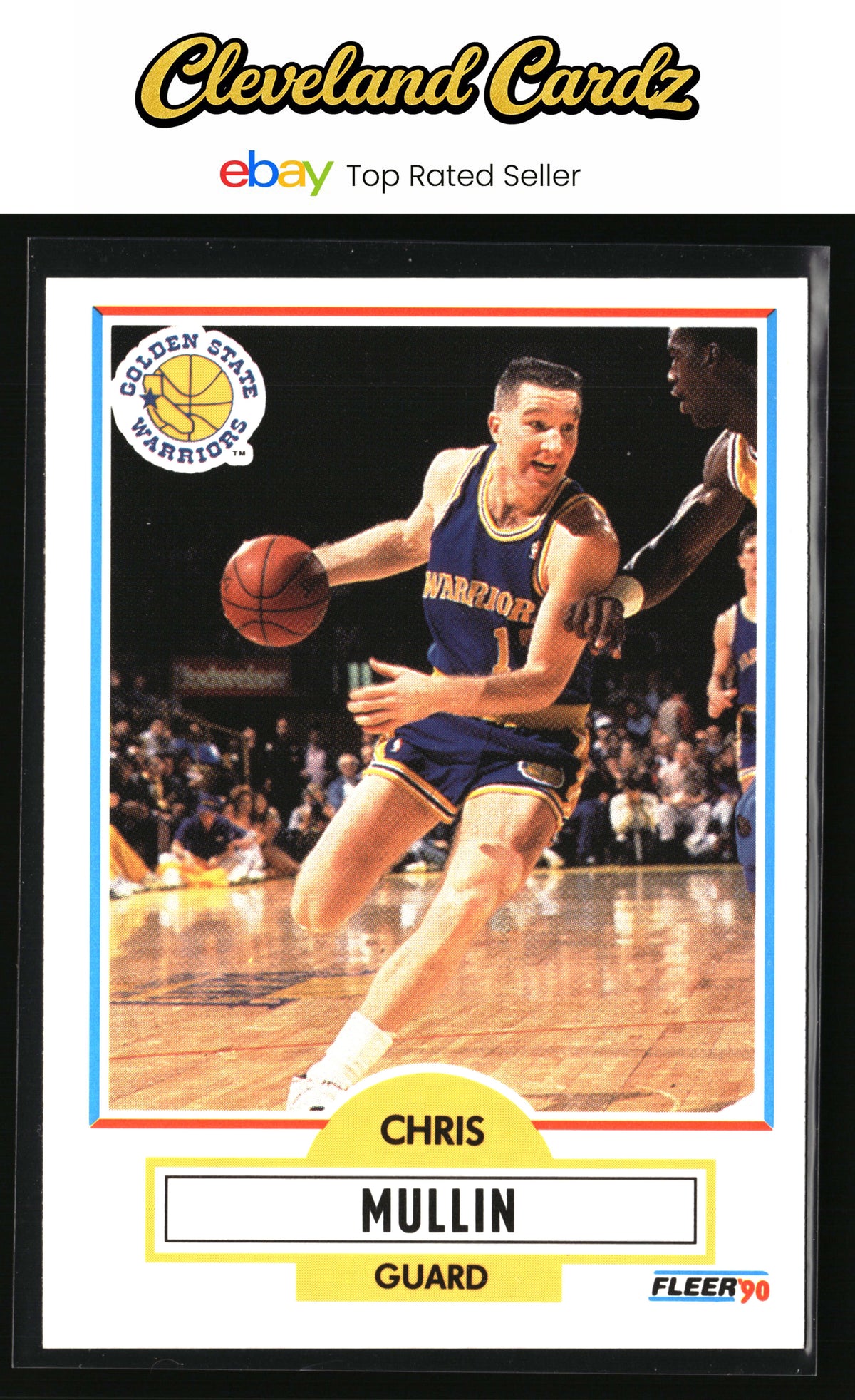 1990-91 Fleer #66 Chris Mullin