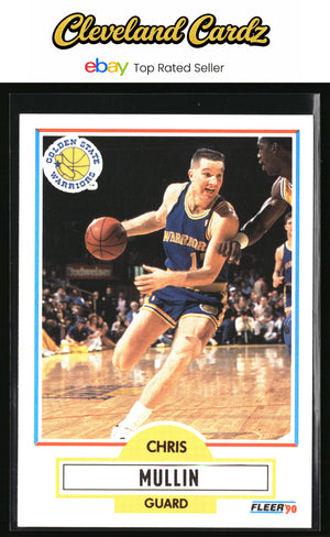 1990-91 Fleer #66 Chris Mullin
