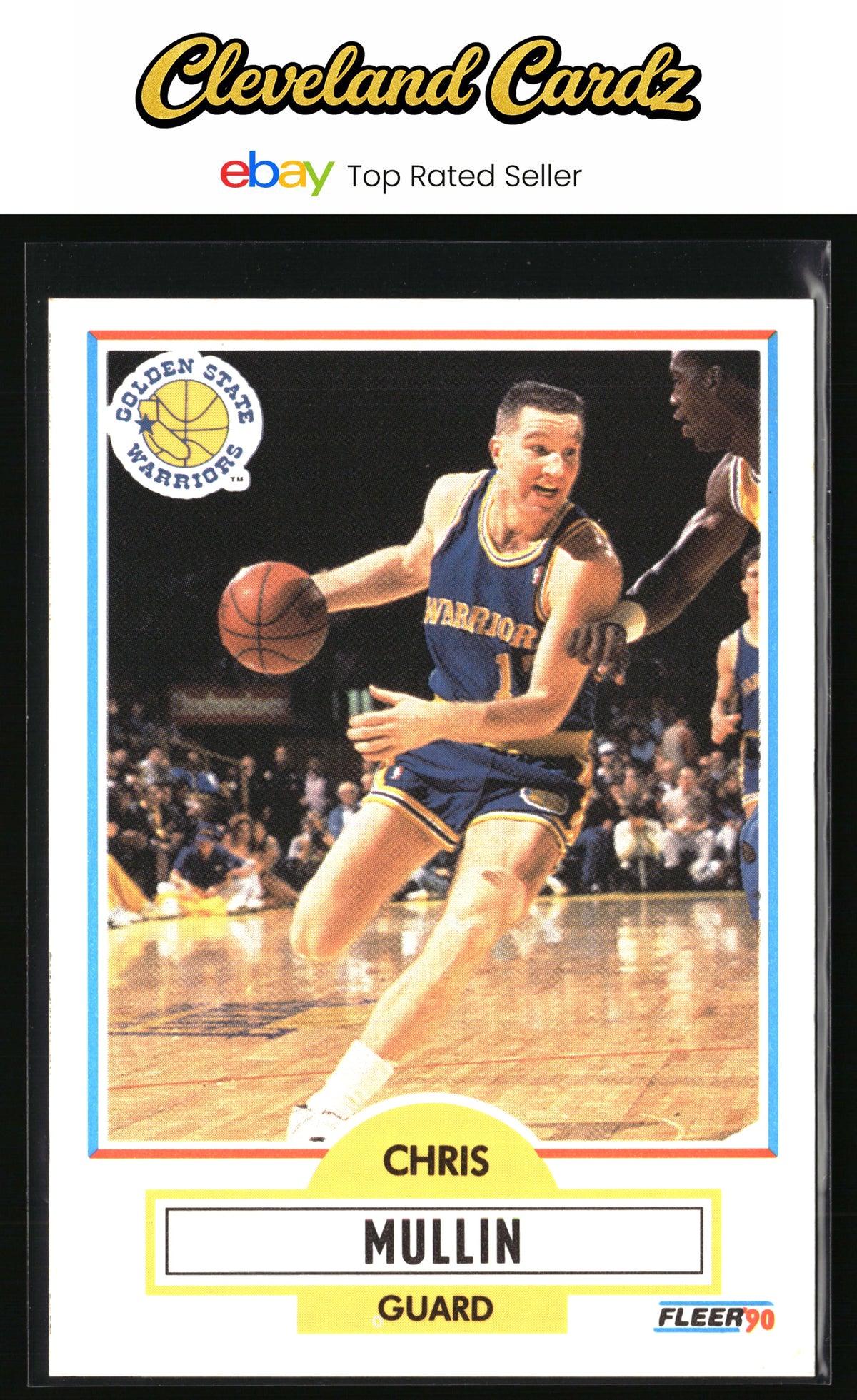 1990-91 Fleer #66 Chris Mullin