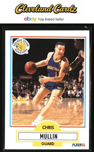 1990-91 Fleer #66 Chris Mullin