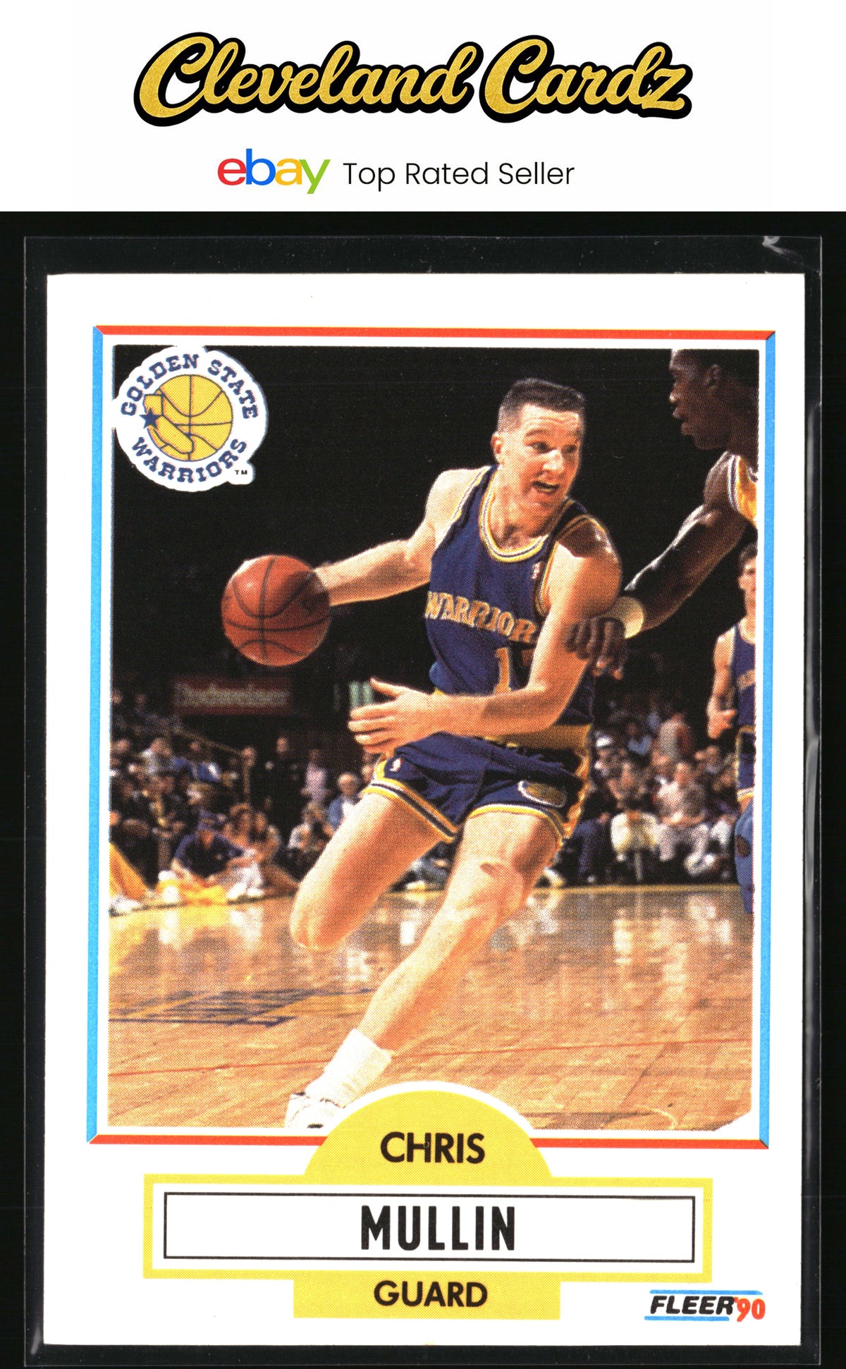 1990-91 Fleer #66 Chris Mullin