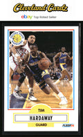 1990-91 Fleer #63 Tim Hardaway