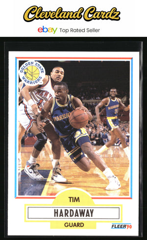 1990-91 Fleer #63 Tim Hardaway