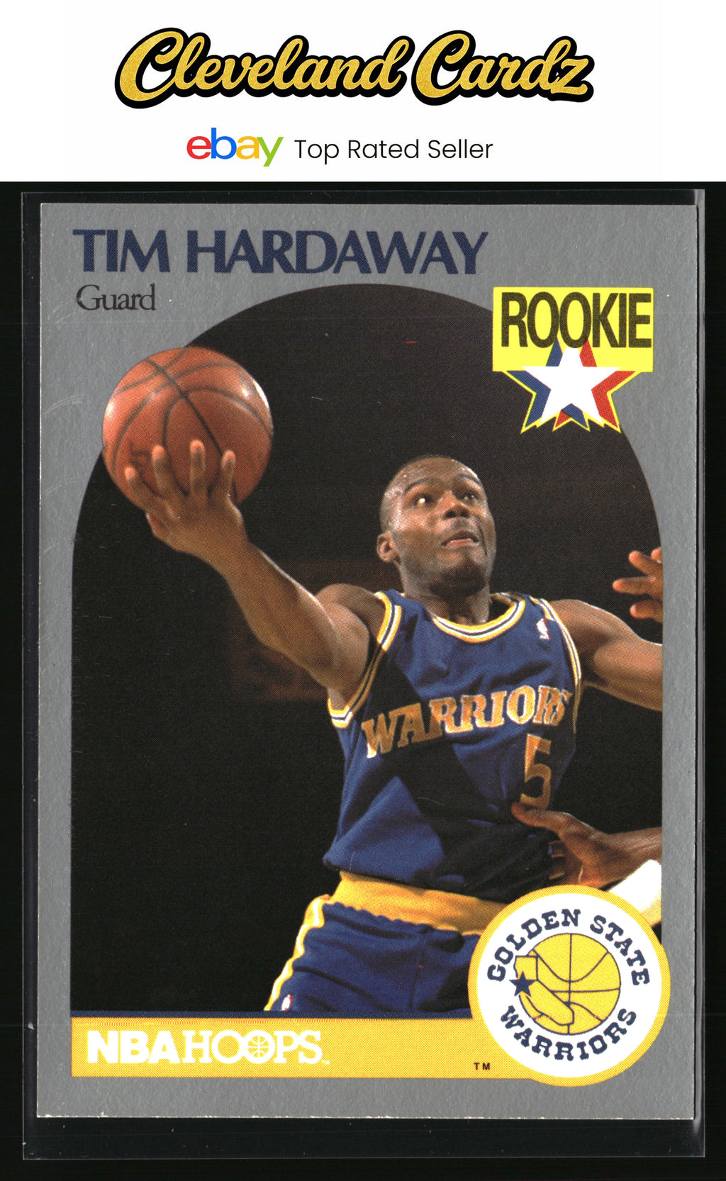 1990-91 Hoops #113 Tim Hardaway