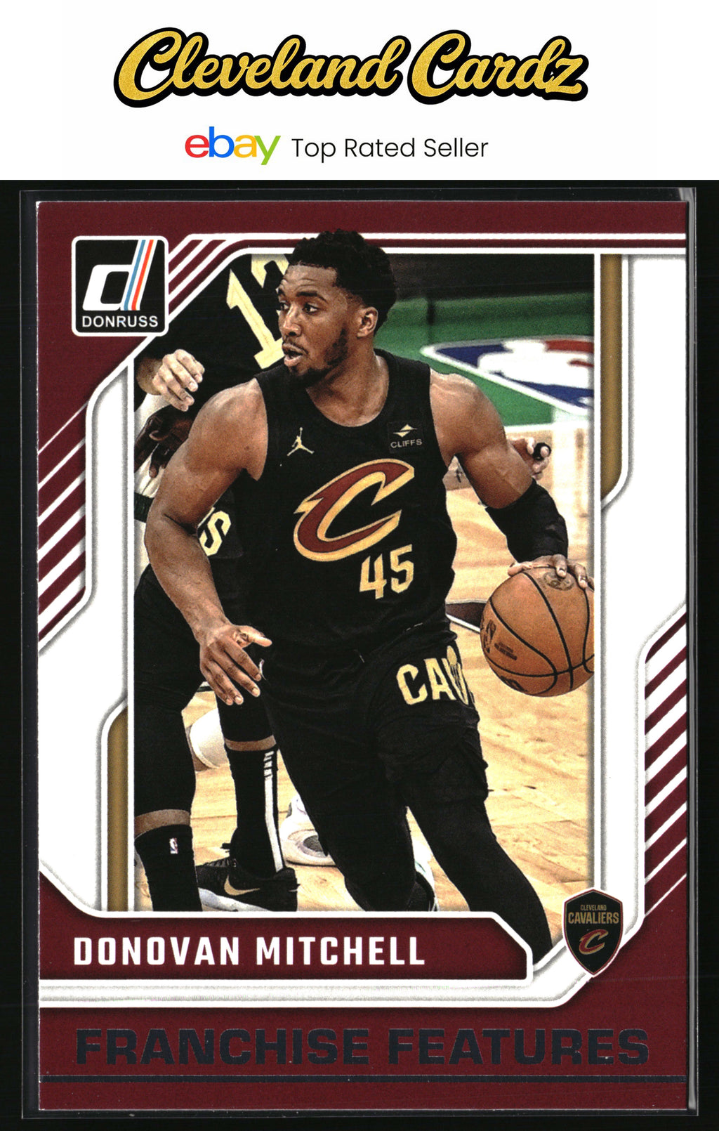 2024-25 Donruss #5 Donovan Mitchell Franchise Features