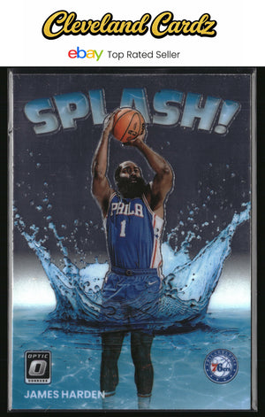 2022-23 Donruss Optic #13 James Harden Splash!