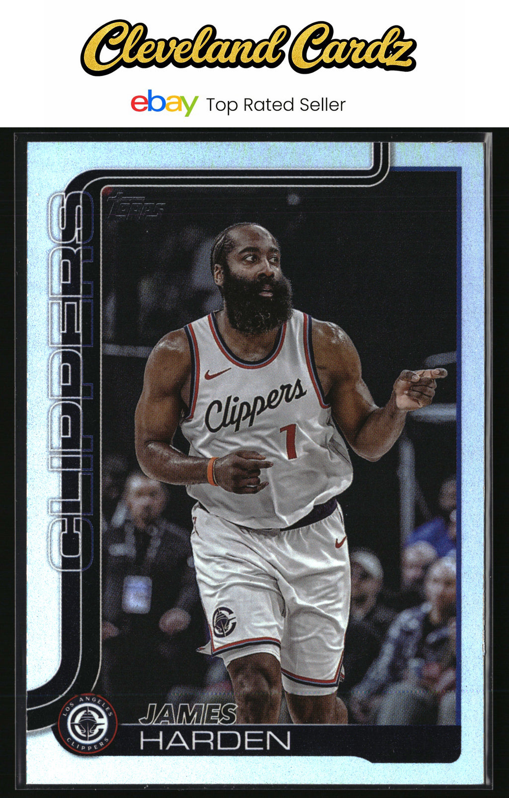2025-26 Topps #143 James Harden Rainbow Foilboard