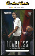 2024 Panini Prizm Draft Picks #16 Alexandre Sarr Fearless