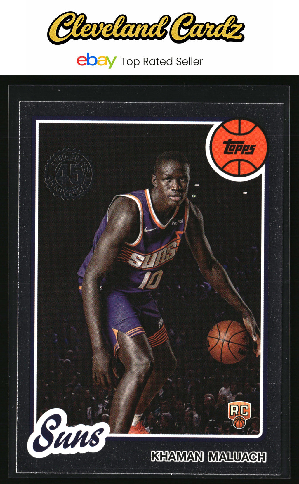 2025-26 Topps #80BK-57 Khaman Maluach 1980-81 Topps Basketball