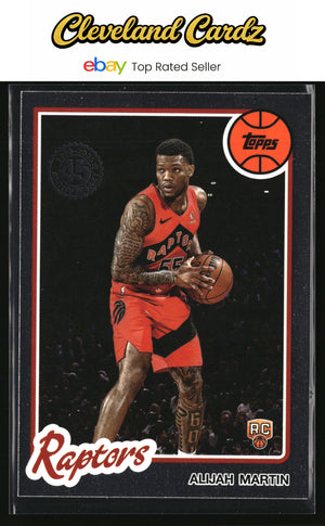 2025-26 Topps #80BK-82 Alijah Martin 1980-81 Topps Basketball