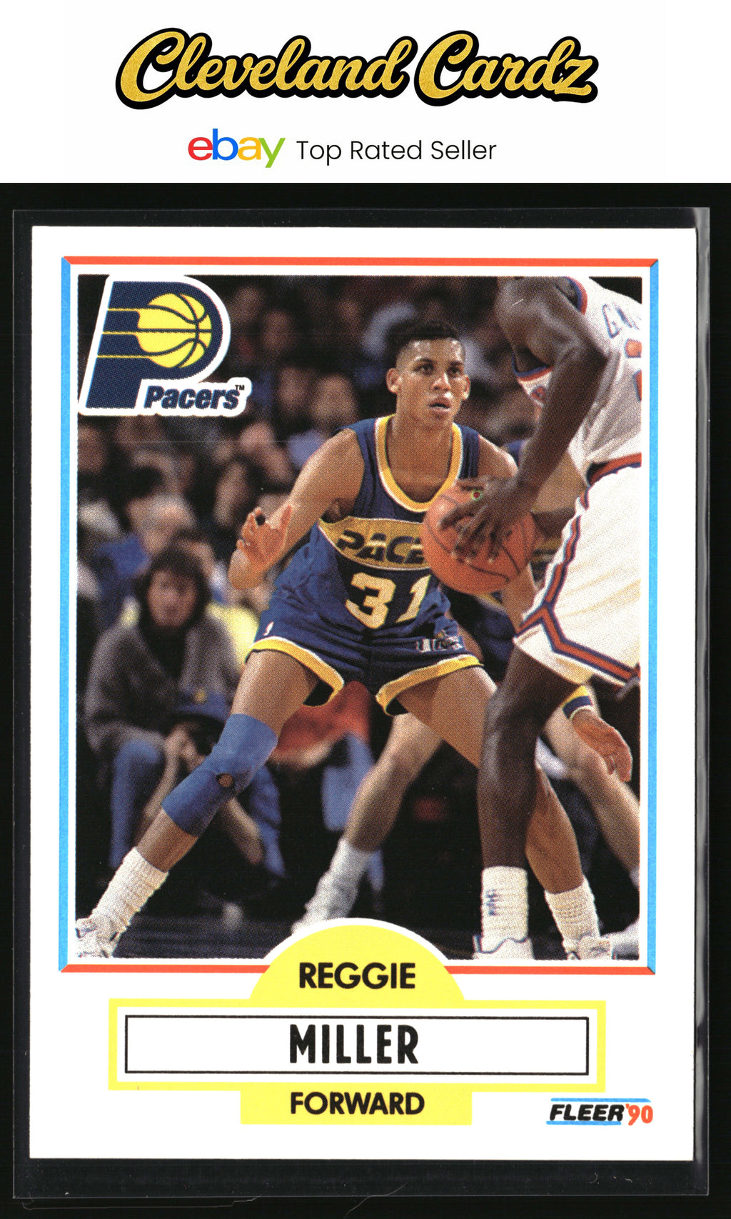 1990-91 Fleer #78 Reggie Miller
