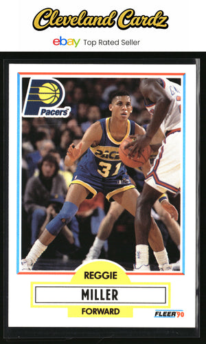 1990-91 Fleer #78 Reggie Miller