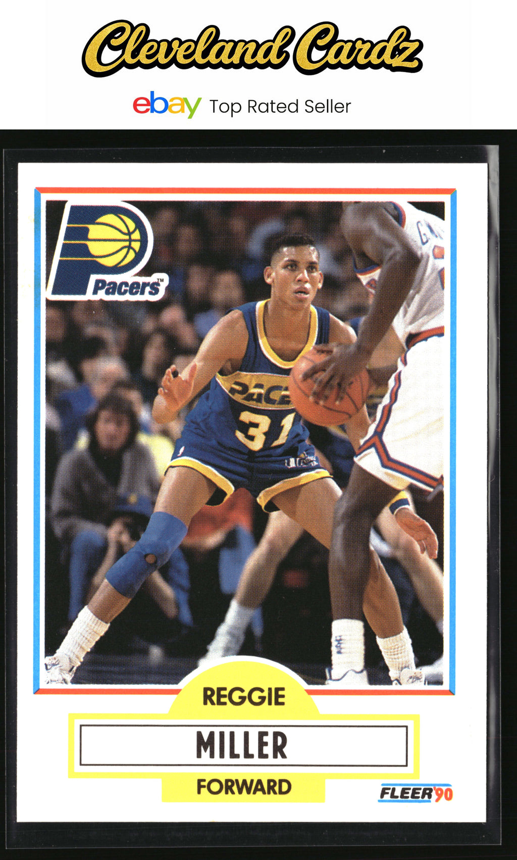 1990-91 Fleer #78 Reggie Miller