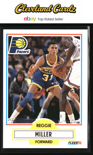 1990-91 Fleer #78 Reggie Miller