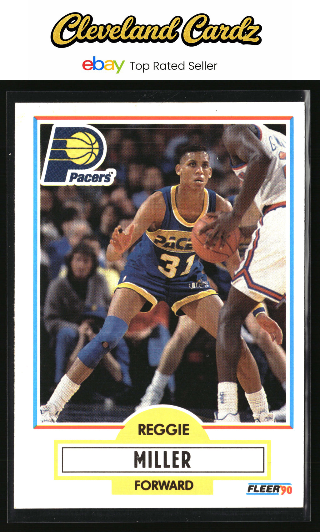 1990-91 Fleer #78 Reggie Miller