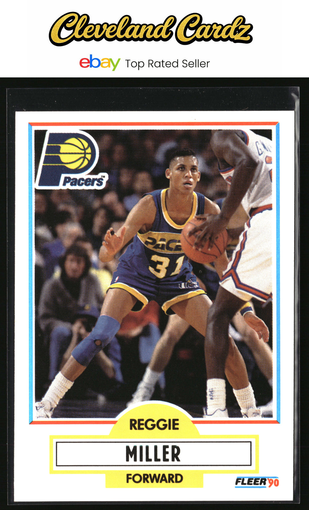 1990-91 Fleer #78 Reggie Miller