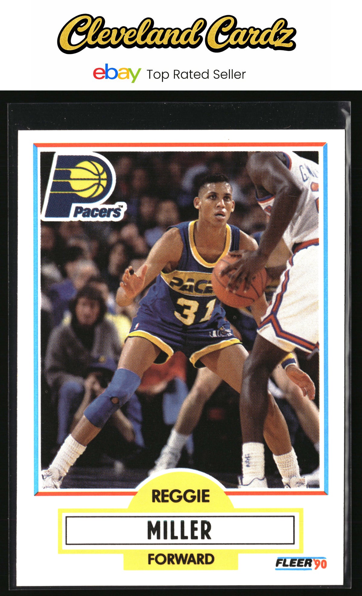1990-91 Fleer #78 Reggie Miller