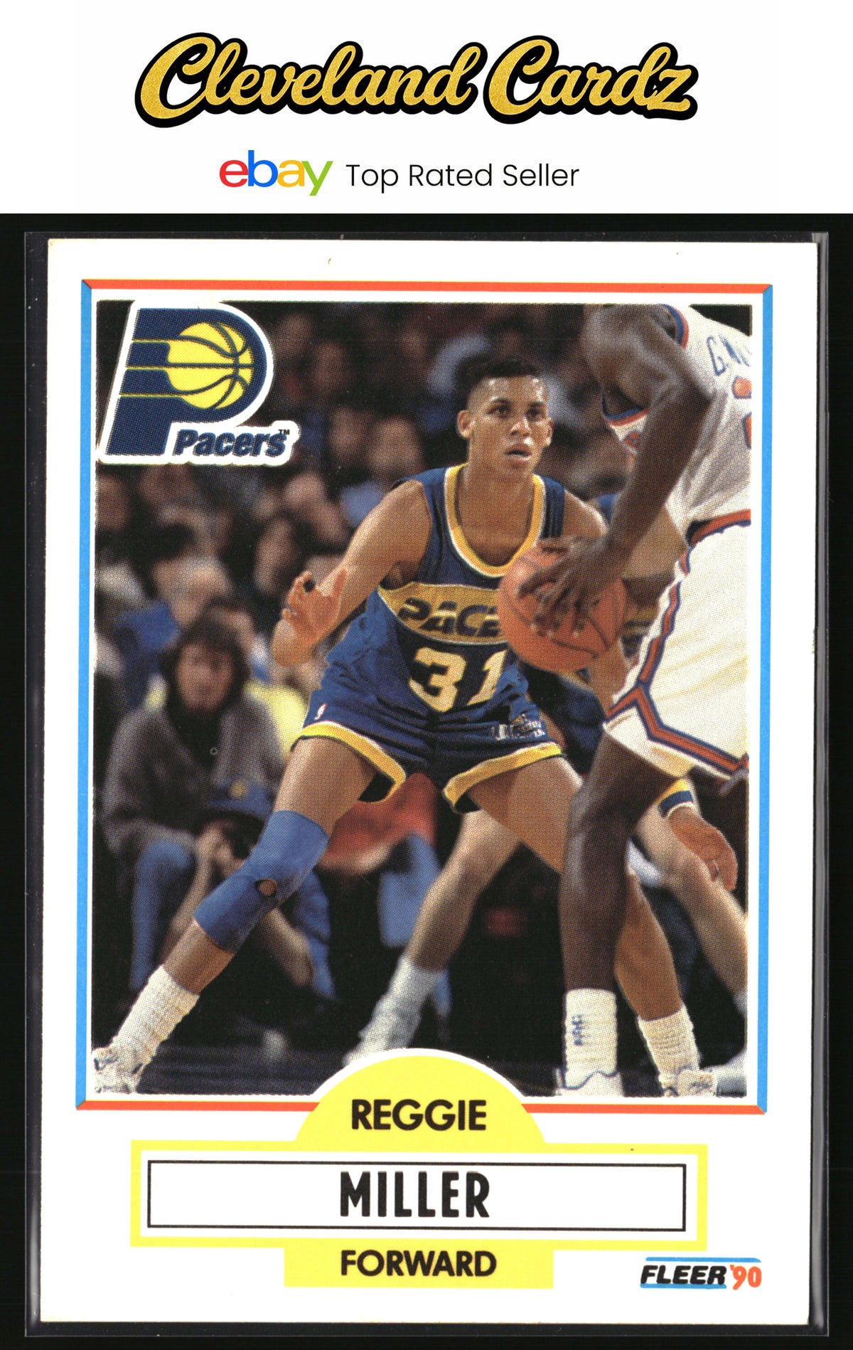 1990-91 Fleer #78 Reggie Miller