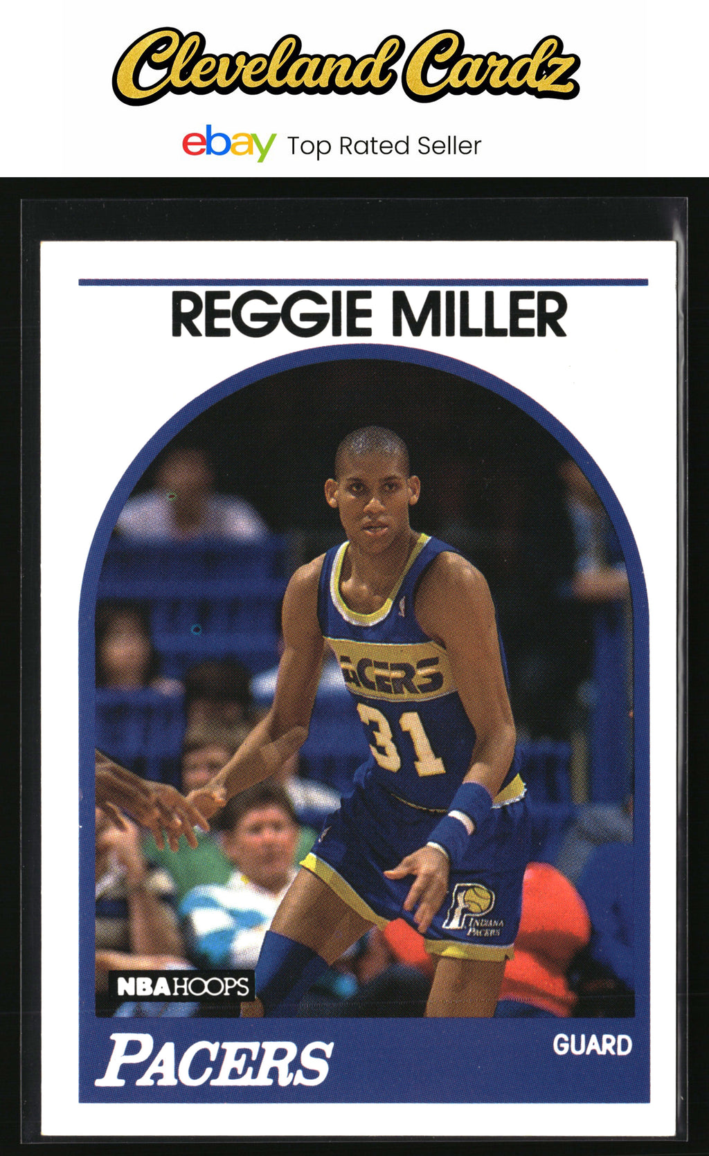 1989-90 Hoops #29 Reggie Miller
