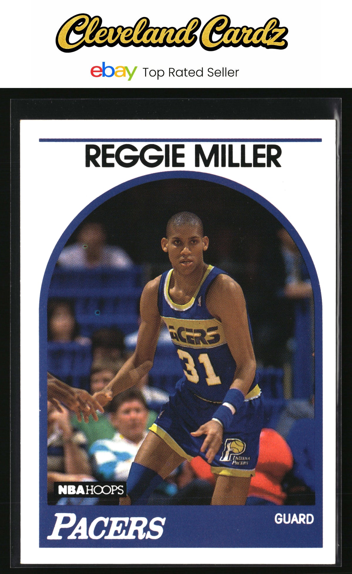 1989-90 Hoops #29 Reggie Miller