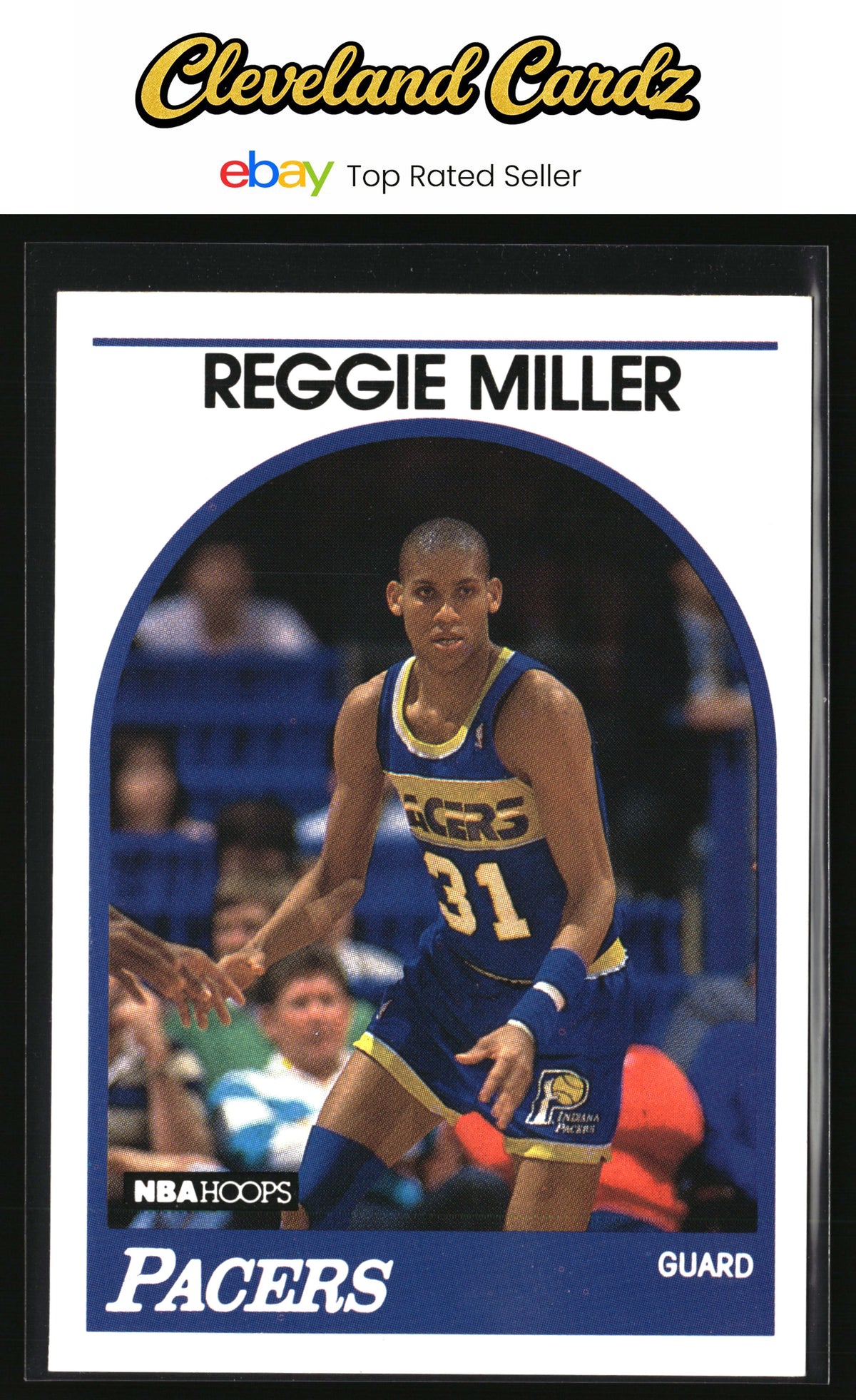 1989-90 Hoops #29 Reggie Miller