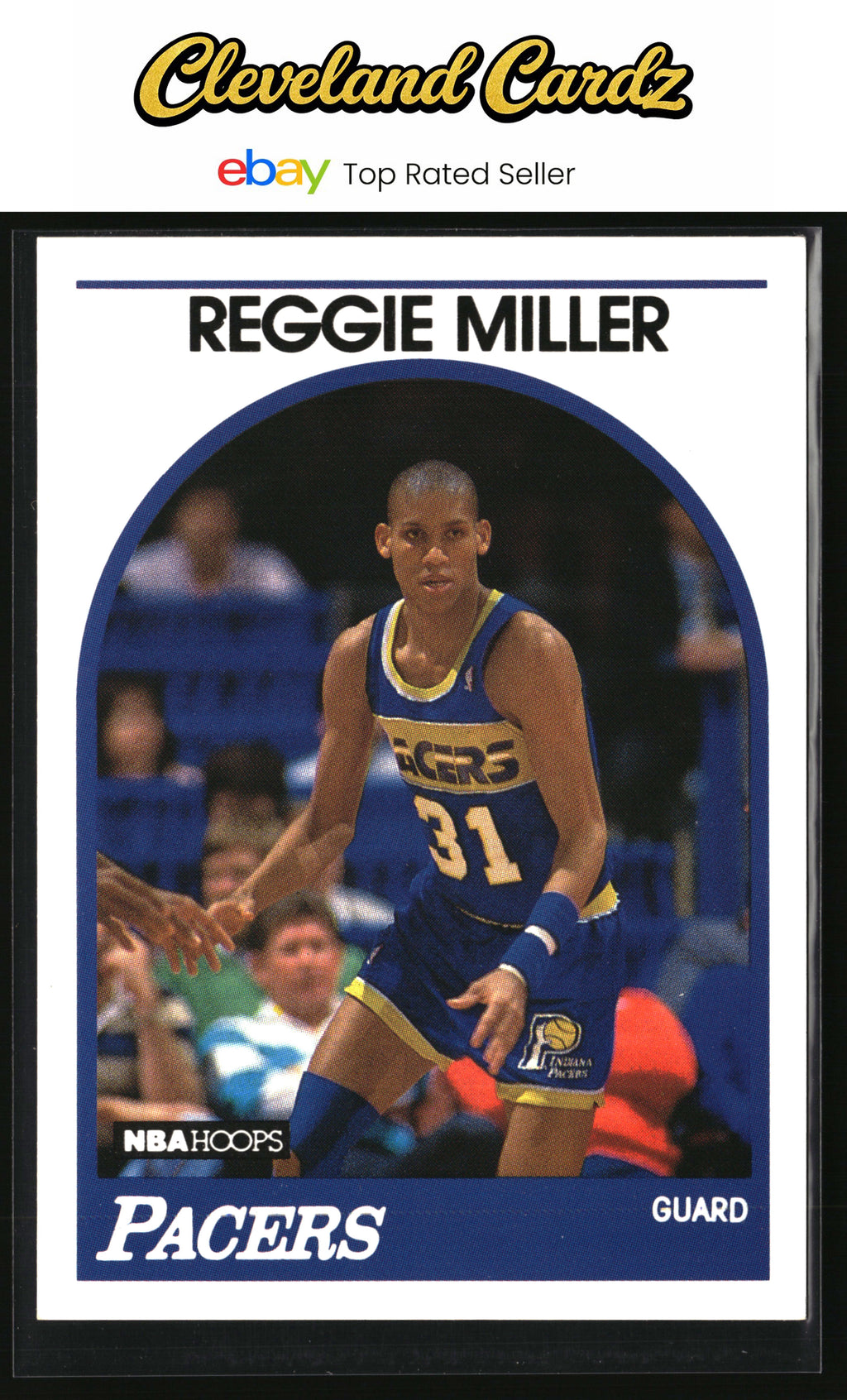 1989-90 Hoops #29 Reggie Miller