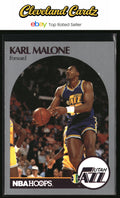 1990-91 Hoops #292 Karl Malone
