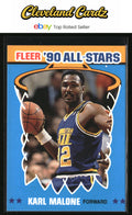 1990-91 Fleer #7 Karl Malone All-Stars