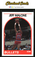 1989-90 Hoops #85 Jeff Malone