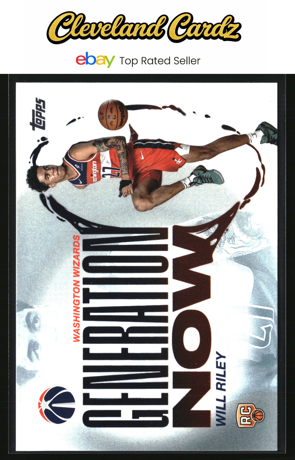 2025-26 Topps #GN-21 Will Riley Generation Now