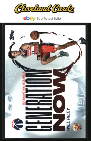 2025-26 Topps #GN-21 Will Riley Generation Now