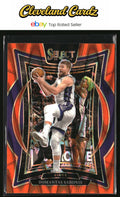 2024-25 Panini Select #24 Domantas Sabonis Orange Tectonic Prizm