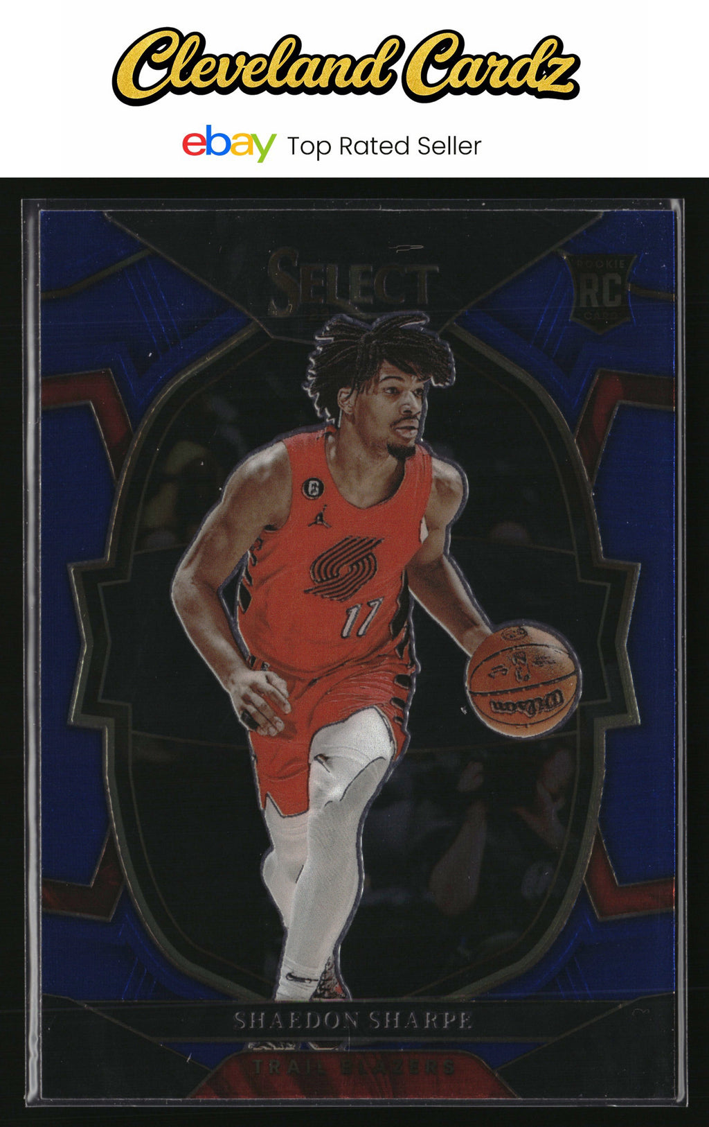 2022-23 Panini Select #71 Shaedon Sharpe Blue