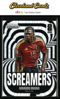 2026 Panini Prizm FIFA World Cup #16 Amadou Onana Screamers Silver Prizm